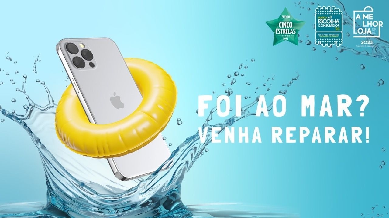 Did your phone fall into the sea? Count on iServices!