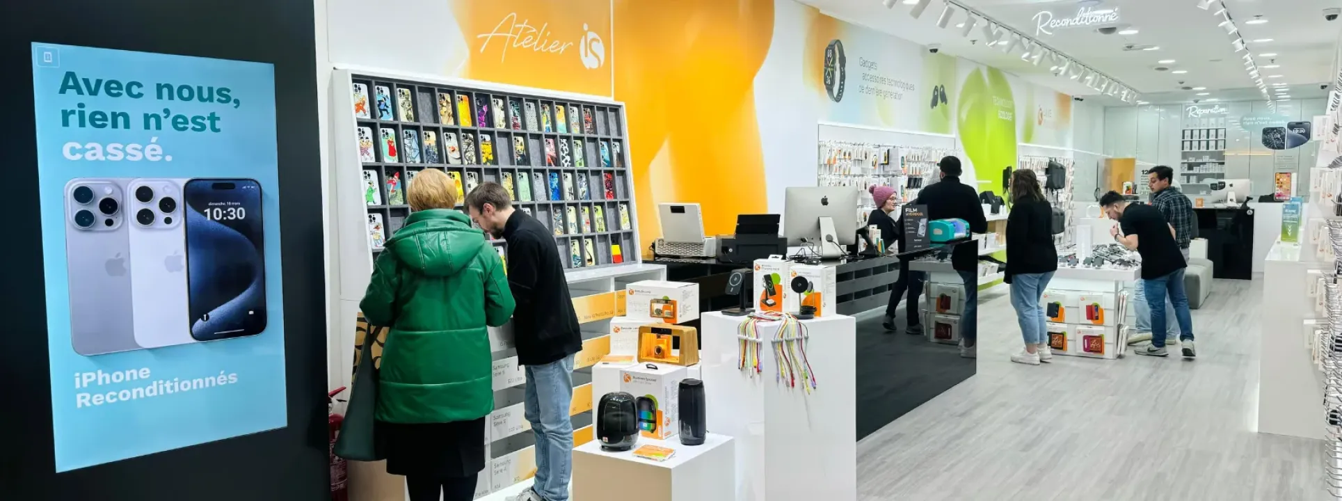 iServices opent winkel in België met Atelier