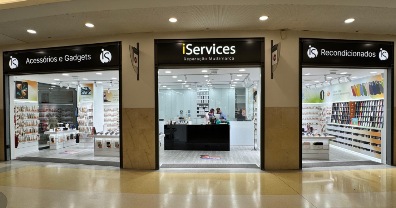 De iServices Santarém Store is al geopend bij W Shopping