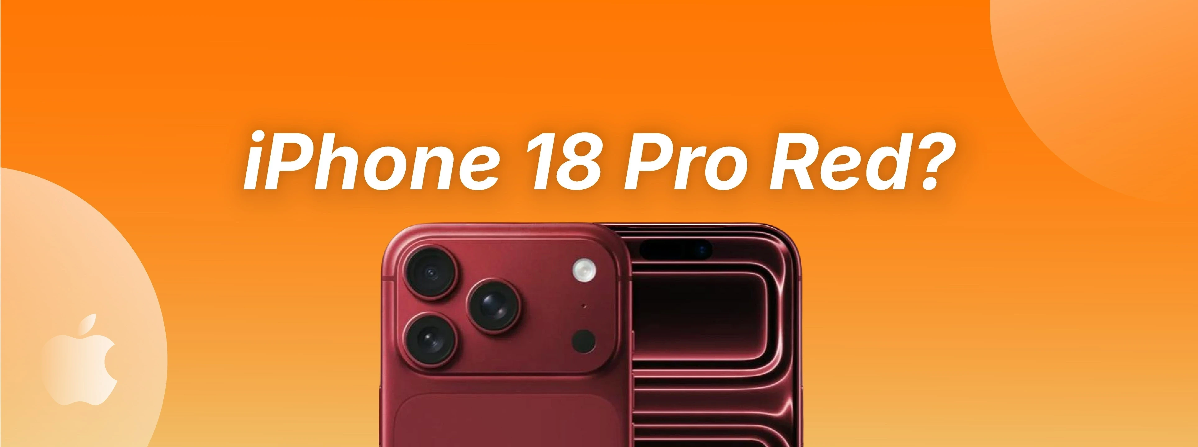 iPhone 18 Pro rood? Een nieuw gerucht zou alles kunnen veranderen