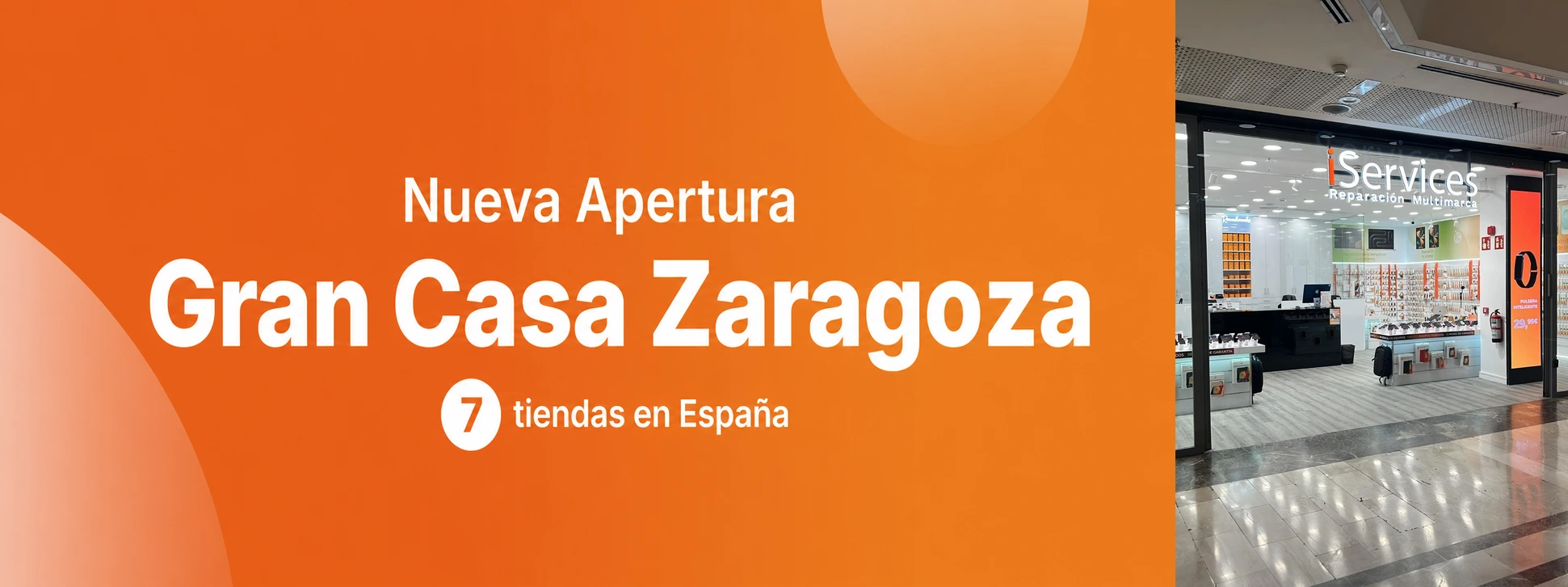 iServices opent nieuwe winkel in Gran Casa, in Zaragoza